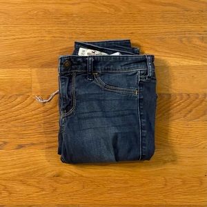 dark/navy blue hollister skinny jeans